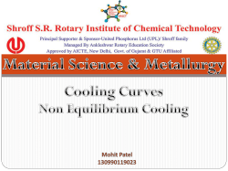 Cooling Curve