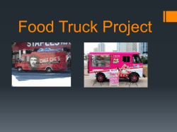 Food Truck Project