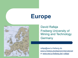 European Community - The International Centre for Diffraction Data