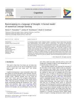 Bootstrapping in a language of thought: A formal model of