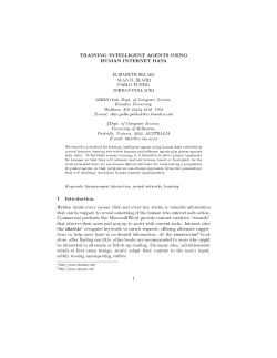 Training Intelligent Agents Using Human Internet Data