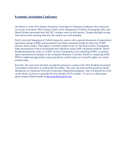 Economic Association Conference