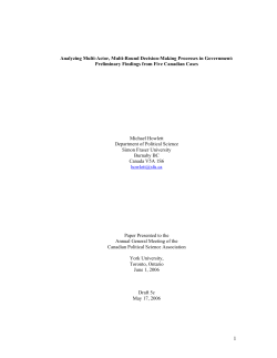 Analyzing Multi-Actor, Multi-Round Decision