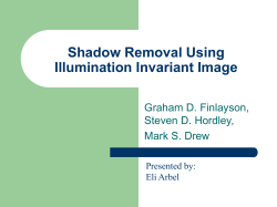 Shadow Removal Using Illumination Invariant Image