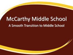 Business Communication - Chelmsford Public Schools