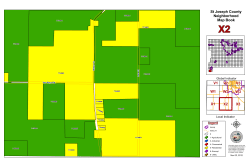 St Joseph County Neighborhood Map Book X1 X2 X3 W3 W1 W2 V3