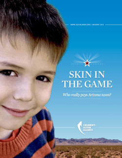 Skin in the Game - Children`s Action Alliance