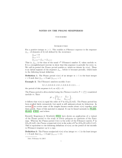 Pisano semiperiod