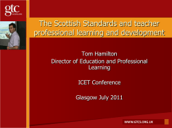Teacher Professional Standards