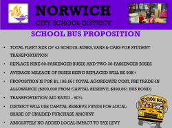 Proposition - Norwich City School District