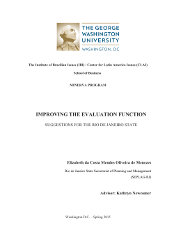 improving the evaluation function - The George Washington University