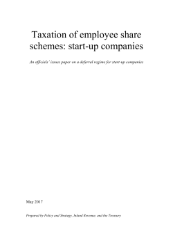Taxation of employee share schemes: start