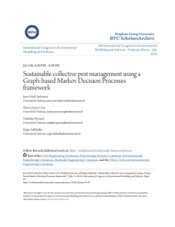 Sustainable collective pest management using a Graph