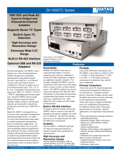 DI-1000TC Datasheet