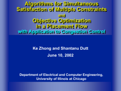 Constraint Satisfaction