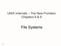 File Systems