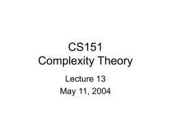 ppt - Computing + Mathematical Sciences