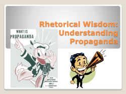 Propaganda Techniques