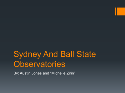 The Droke And Sky Eye Observatories