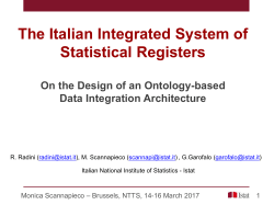 OBDM * Ontology Based Data Management System