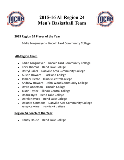 2015-16 All Region 24 Men`s Basketball Team