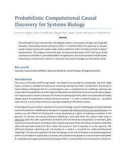 Probabilistic Computational Causal Discovery for