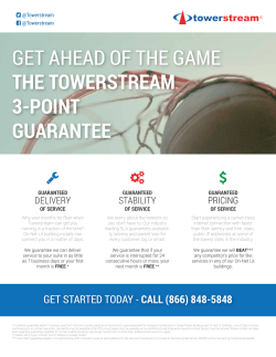 get ahead of the game the towerstream 3