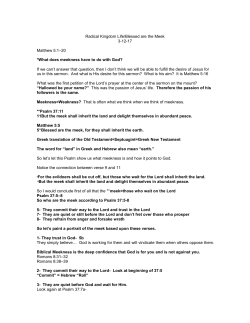 Sermon Notes