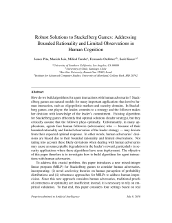Robust Solutions to Stackelberg Games: Addressing Bounded