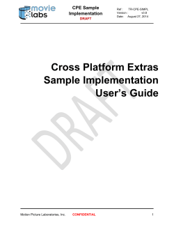 Cross Platform Extras