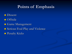 Points of Emphasis