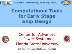 Computational Tools FSU Poroseva 2008