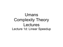 CS151 Lecture 1 - Duke Computer Science