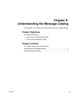 Additional PeopleTools Topics