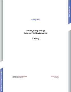 The aeb_tilebg Package: Creating Tiled Backgrounds