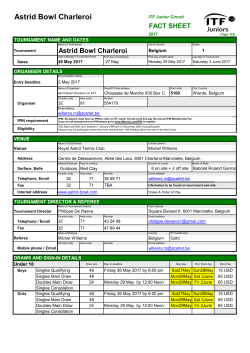 ITF Junior Fact Sheet 2017.xlsx