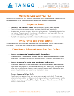 Moving Forward With Your HSA Important Points If You Have a Zero