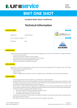 BWT ONE SHOT - UNIservice Global