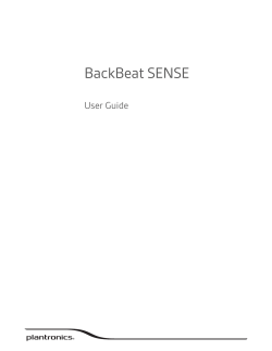 BackBeat SENSE