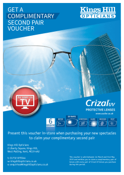get a complimentary second pair voucher
