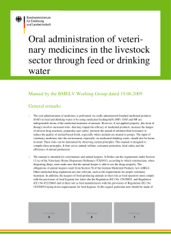 Leitfaden orale Medikation - engl. Fassung