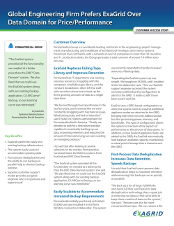 Global Engineering Firm Prefers ExaGrid Over Data Domain for
