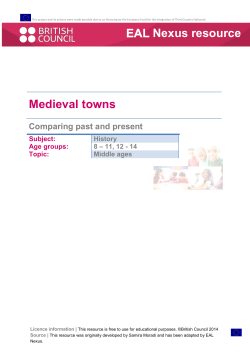 Comparing past and present  - EAL Nexus