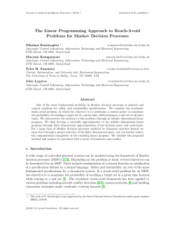 The Linear Programming Approach to Reach