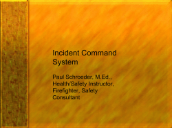 Incident Command System