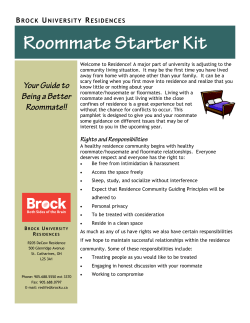 Roommate Starter Kit