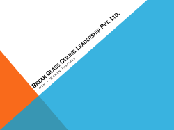 Breaking Glass Ceiling Leadership Pvt. Ltd.