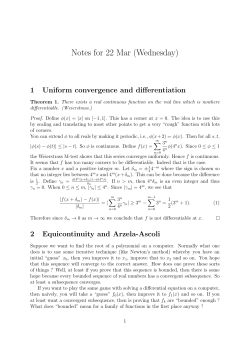 Notes for 22 Mar (Wednesday)