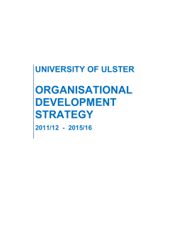 organisational development strategy