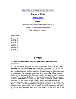 Heaven on Earth - Reformed Perspectives Magazine